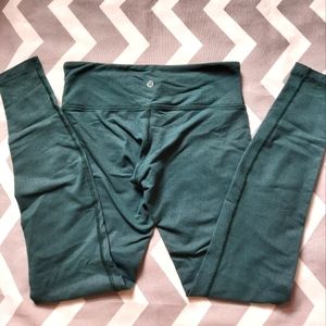 Lululemon leggings dark green 6